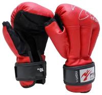 Перчатки для рукопашного боя Рэй-Спорт к/з - красные
