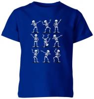 Детская футболка «Скелеты танцуют хип хоп»