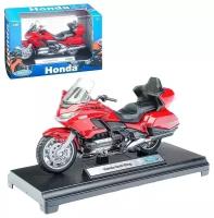 Коллекционная Модель мотоцикла Welly 1:18 Honda Gold Wing 12857P