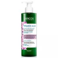 Vichy шампунь Dercos Nutrients Vitamin A, C, E для блеска волос