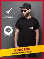 Футболка daily.gifts, размер 48, черный