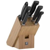 ZWILLING Four Star 35068-003, 5 ножей и мусат с подставкой