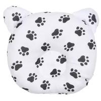 Подушка анатомическая Amarobaby First Pillow (Облака серый)