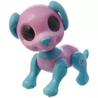 Интерактивная игрушка 1 toy Робо- пёс розовый, 3* ААА бат ( не входят), коробка с окном 24,5*23*11 см