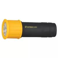 Фонарь 3XR03 светофор, желтый с черным, 9 LED, пластиковый, блистер Ultraflash LED15001-B ULTRAFLASH 10480