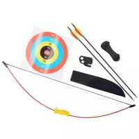 Лук рекурсивный классический Junior 10 фунтов, 36 дюймов (Recurve Bow Set (RED)) MK-RB009