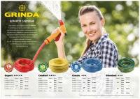 GRINDA STANDARD, 3/4″, 15 м, 15 атм, трёхслойный, армированный, поливочный шланг (429000-3/4-15)