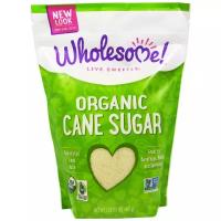 Сахар Wholesome! Organic Canу Sugar Органический тростниковый сахар-песок