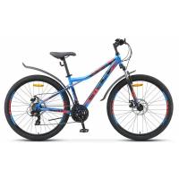 STELS Горный (MTB) велосипед STELS Navigator 710 MD 27.5 V020 синий/черный/красный 18