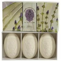 La Florentina Мыло кусковое Lavender, 3 уп., 3 шт., 150 г