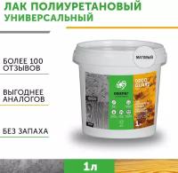 Лак для мебели полиуретановый матовый DecoGuard (ВД-АК-02-04) - 1л