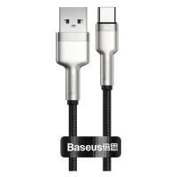 Кабель Baseus Cafule Series Metal Data Cable USB - Type-C 40W 0.25m Черный CATJK-01