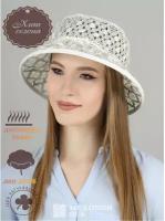 Женская шляпа / шляпа / панама / панама Бекка лен 100%
