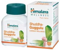 Шудха Гуггулу Хималая (Shuddha Guggulu Himalaya) для обмена веществ и снижения холестерина, 60 таб