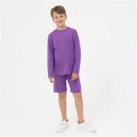 Фиолетовая детская пижама с шортами «Лисёнок Мо»