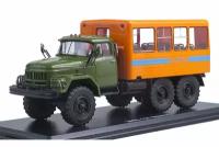 ZIL-131 bus truck khaki/orange | ЗИЛ-131 вахтовый автобус