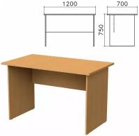 Стол письменный «Монолит», 1200×700×750 мм, цвет бук бавария, СМ1.1