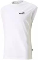 Майка PUMA Essentials Sleeveless Tee, размер XXXL, puma white