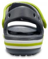 Детские серые сандалии CROCS Kids' Bayaband Sandal размер27/28 длина стопы 16.5 см