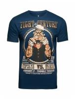 Футболка Athletic pro. Popeye Fight of the Century Blue