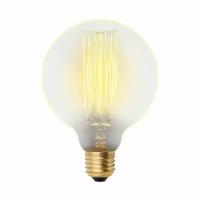 Лампа накаливания E27 60W золотистый, Uniel