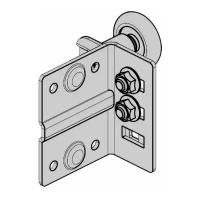 ALUTECH Кронштейн роликовый верхний, RBT-320L, 401210800