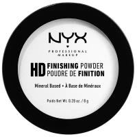 NYX professional makeup пудра High Definition компактная Finishing Powder TRANSLUCENT 01