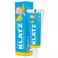 Зубная паста Klatz BABY от 0 до 4 лет большая груша без фтора 40 мл