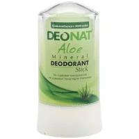 DeoNat Дезодорант Aloe, кристалл (минерал), 60 г