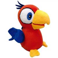 Интерактивная игрушка IMC toys Попугай Charlie, красный, мягконабивной (94215)