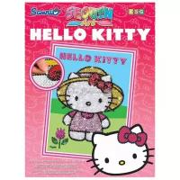 KSG Мозаика из блесток Hello Kitty в саду (1225)