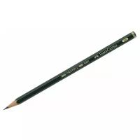 Faber-Castell Карандаш чернографитный Castell 9000 2H (119300) зеленый 1 шт