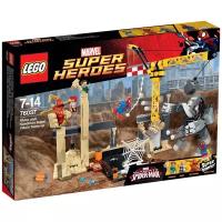 LEGO Marvel Super Heroes 76037 Носорог и Песочный человек с командой супер злодеев, 386 дет