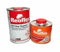 Лак 2К REOFLEX акриловый HS CLEAR SUPERIO RX C-14 1л + Отвердитель HS PROFESSIONAL 2+1 RX H-66 0,5л