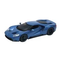 Легковой автомобиль Welly 2017 Ford GT (24082) 1:24, 19.7 см, синий