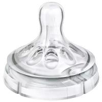 Соска Philips AVENT Natural силиконовая SCF651/27 0м+, 2 шт