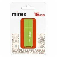 Флешка USB Flash Drive MIREX LINE GREEN 16GB