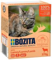 Консервы Bozita Tetra CiJ Lamb кусочки в желе с ягненком для кошек (370 г, Ягненок)