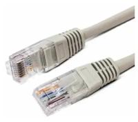 Патч-корд U/UTP 6 кат. 3м Filum FL-U6-3M, кабель для интернета, 26AWG(7x0.16 мм), омедненный алюминий (CCA), PVC, серый