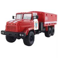 Грузовик Autogrand КРАЗ-6322 пожарная охрана (65086) 1:43, красный/белый