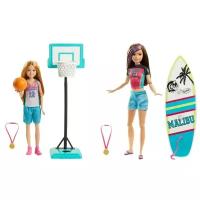 Кукла Barbie Спортивные сестренки, 28 см, GHK34 в ассортименте