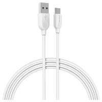 Кабель USB - Type-C Borofone BX14, 1.0м, цвет белый