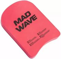 Доска для плавания детская MAD WAVE Kickboard Kids, Red