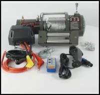 Лебедка электрическая 12V Electric Winch 6000 ( IP66) сталь