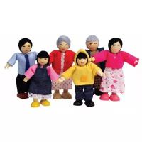 Набор мини-кукол Счастливая азиатская семья E3502_HP