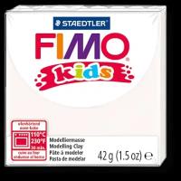 Полимерная глина для детей FIMO kids 0 (белый) 42г