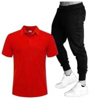 Спортивный костюм ФП, размер 48, красный