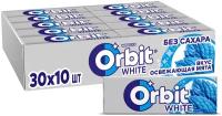 Жевательная резинка Orbit White Освежающая мята без сахара, по 13.6 г