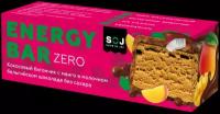 Батончик SOJ Кокосовый Energy Bar ZERO со вкусом манго в молочном бельгийском шоколаде без сахара