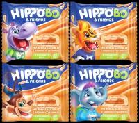 Пирожное Hippo Bo & friends с вареной сгущенкой